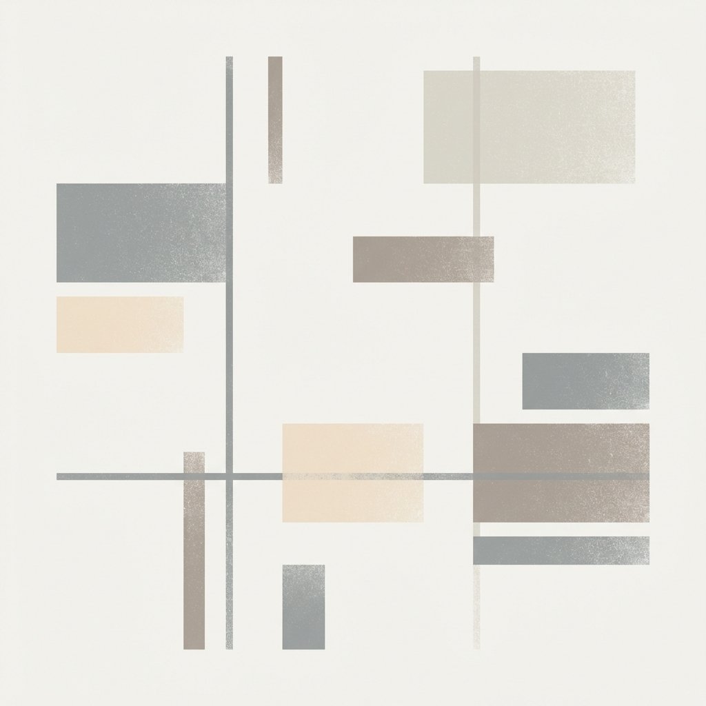 Minimalist composition suggesting clarity